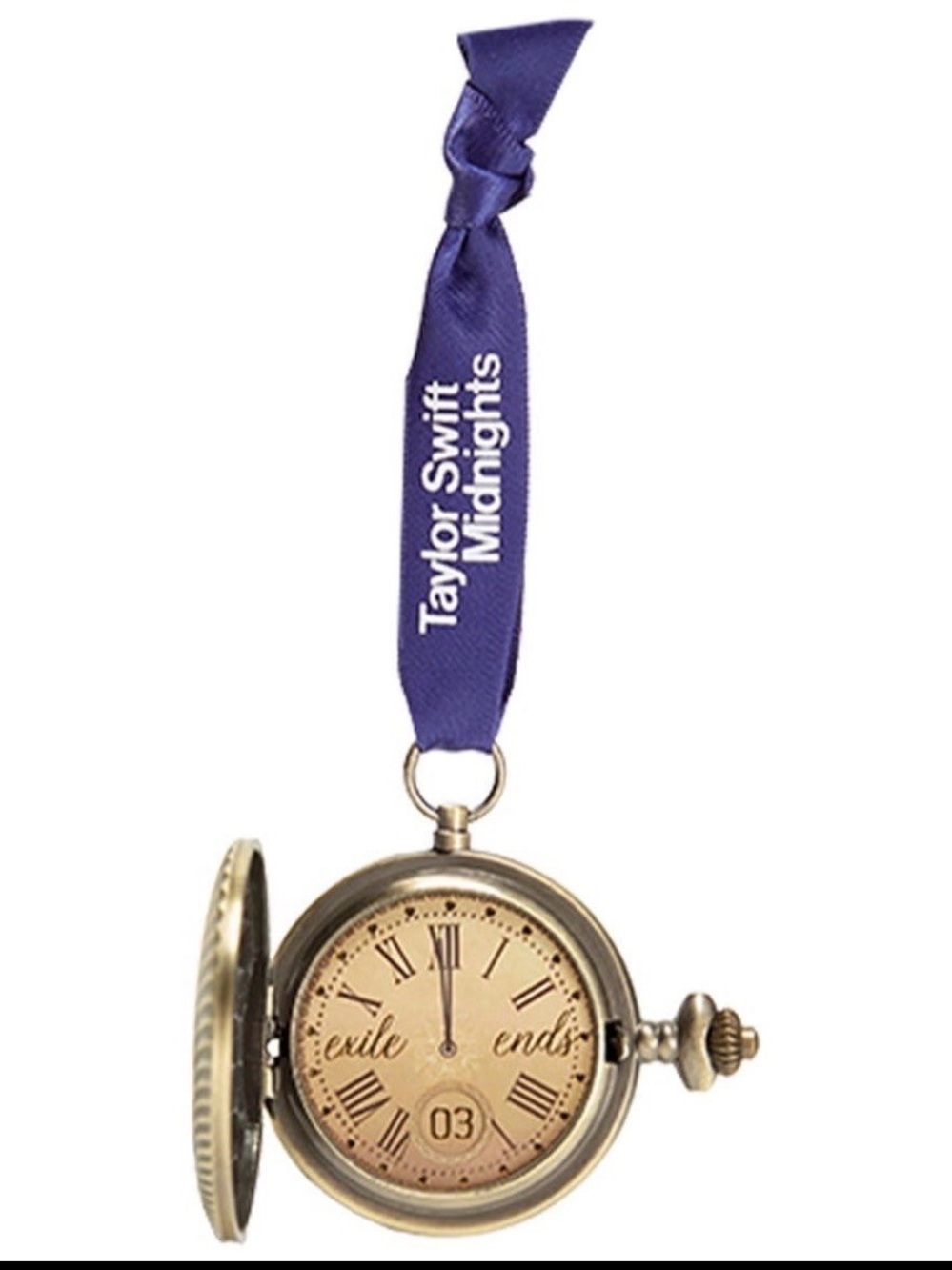 Taylor Swift Exile Pocket Watch Ornaments